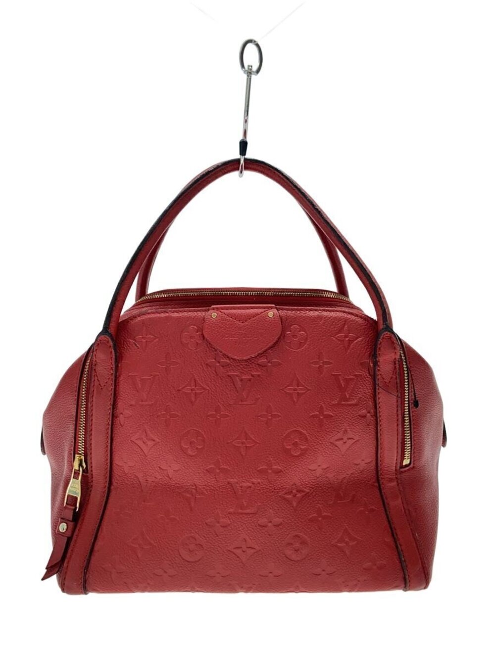 LOUIS VUITTON Mare Monogram Empreinte Leather RED